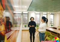 煙廠社區“紅領崗”走訪非公支部