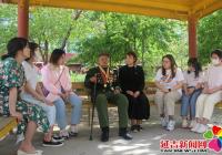 安陽社區開展 “慰問參戰老兵 聽老兵講紅色故事”主題活動